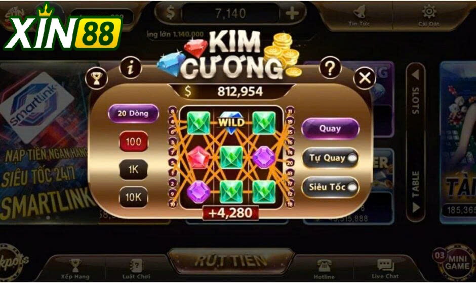 Hướng Dẫn Chi Tiết Cách Chơi Nổ Hũ Kim Cương Xin88